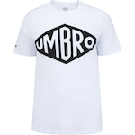 Camiseta Umbro Manga Curta Heritage - Masculina BRANCO