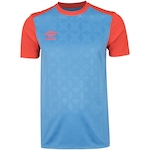 Camisa Umbro D-Four - Masculina AZUL/LARANJA