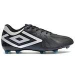 Chuteira de Campo Umbro Velocita 6 Club FG - Adulto PRETO/CINZA ESC