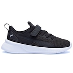 Tênis Infantil Puma Flyer Runner V PRETO/BRANCO