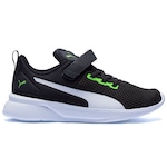 Tênis Infantil Puma Flyer Runner V PRETO/VERDE