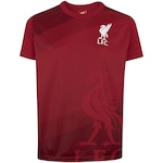 Camiseta Liverpool Juvenil XPS Sports Anfield VERMELHO