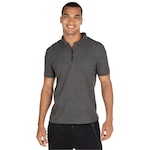 Camisa Polo Oxer Masculina Zipper BS CINZA ESC MESCLA