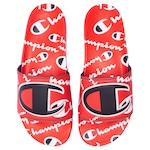 Chinelo Champion CP IPO Warped - Slide - Masculino VERMELHO