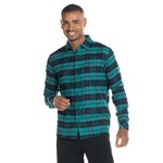 Camisa Xadrez O'neill Manga Longa 23877 - Masculina VERDE