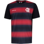 Camiseta do Flamengo Masculina Braziline Change 21 PRETO/VERMELHO