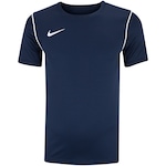 Camisa Masculina Nike Dri-Fit Park 20 Top SS AZUL ESC/BRANCO