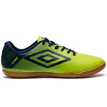 Chuteira Futsal Umbro Game IC - Adulto Amarelo Fluor