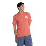 Camiseta Nike SB Logo - Masculina ROSA/BRANCO