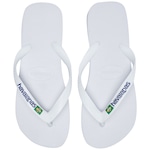 Chinelo Havaianas Brasil Logo - Masculino BRANCO