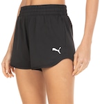 Shorts Feminino Puma Active 4 Woven PRETO