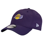 Boné Los Angeles Lakers NBA Aba Curva New Era 920 Special Strapback - Adulto ROXO