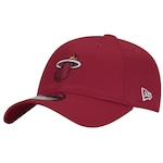 Boné Miami Heat NBA Aba Curva New Era 920 St Sport Special  Strapback - Adulto VERMELHO