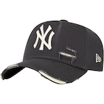 Boné New York Yankees MBL Aba Curva 940 Af St Grh Strapback - Adulto CINZA ESCURO