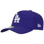 Boné Los Angeles Dodgers MLB Aba Curva New Era 940 Snapback - Adulto AZUL