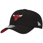 Boné Chicago Bulls NBA Aba Curva New Era 940 Sn Primary Snapback - Adulto PRETO