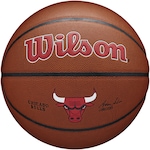 Bola de Basquete Wilson NBA Chicago Bulls Team Alli MARROM