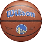 Bola de Basquete Wilson NBA Golden State Warriors T Alliance Marrom/Azul