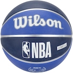 Bola de Basquete Wilson NBA Dallas Mavericks Team Tribute AZUL/AZUL ESC