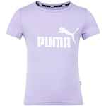 Camiseta Puma Essencial Logo TEE G - Infantil ROXO