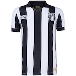 Camisa do Santos Retro Of.2 1963 Umbro - Masculina PRETO/BRANCO