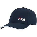 Boné Fila Aba Curva Strapback Tennis Pro - Adulto AZUL ESCURO