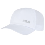 Boné Aba Curva Fila Running - Strapback - Adulto BRANCO