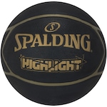 Bola de Basquete Spalding Highlight PRETO/OURO