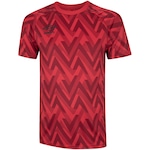 Camiseta Umbro Manga Curta Heating - Masculina VERMELHO