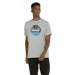 Camiseta Hurley Manga Curta Silk Circle - Masculina MESCLA