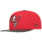 Boné Tampa Bay Buccaneers Aba Reta 950 New Era Snapback - Adulto VERMELHO