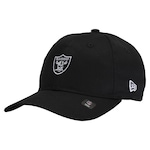 Boné Oakland Raiders NFL Aba Curva New Era 920 Special Strapback - Adulto PRETO