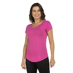 Camiseta Oxer Manga Curta Cord Iv Bs - Feminina ROSA ESCURO