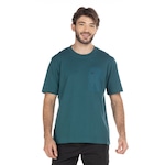 Camiseta Oxer Manga Curta Pocket - Masculina VERDE ESCURO