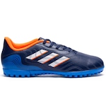 Chuteira de Society adidas Copa Sense.4 - Adulto AZUL/BRANCO