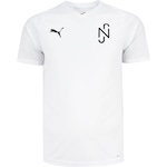 Camiseta do Neymar Jr Puma Manga Curta Teamliga Jersey - Masculina BRANCO/PRETO