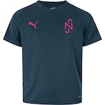 Camiseta do Neymar Jr Puma Manga Curta Teamliga Jersey - Junior AZUL ESCURO