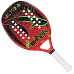 Raquete de Beach Tennis Shark Ultra - Adulto PRETO/VERMELHO