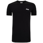 Camiseta Fila Manga Curta Classic - Masculina PRETO/BRANCO