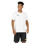 Camiseta Umbro Manga Curta Duo Mark - Masculina BRANCO