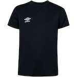 Camiseta Umbro Manga Curta Twr Striker - Juvenil PRETO