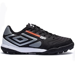 Chuteira Society Umbro Pro 5 Bump Club - Adulto PRETO/PRATA