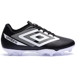 Chuteira de Campo Umbro Beat - Júnior PRETO/BRANCO