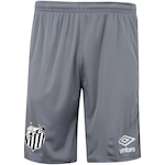 Bermuda de Treino do Santos 22 Umbro - Masculina CINZA