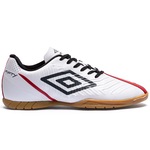 Chuteira Futsal Umbro Fifty Iv - Adulto BRANCO/PRETO