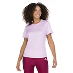 Camiseta adidas Own The Run Cooler HB9380 - Feminina ROSA CLARO