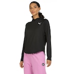 Blusão Puma Active com Capuz - Feminino PRETO