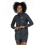 Jaqueta Parka Fila com Capuz Printed - Feminina PRETO