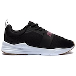 Tênis Puma Wired Run BDP- Feminino Preto/Rose