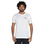 Camiseta Puma Manga Curta Active Small Logo - Masculina BRANCO